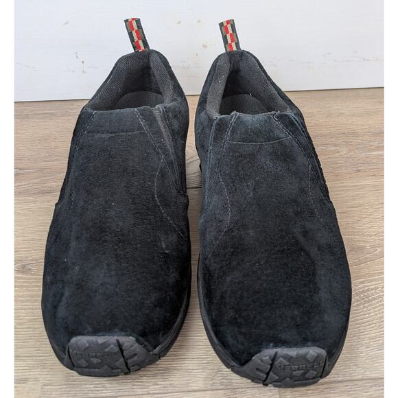Merrell Mens Jungle Moc Suede Slip On Shoe 11.5 Black Waterproof Cushion J52929 - Picture 4 of 12